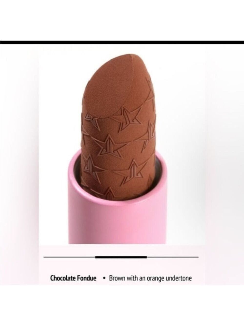 Jeffree Star - Velvet Trap Lipstick - Chocolate Fondue - NIB - Picture 4 of 4